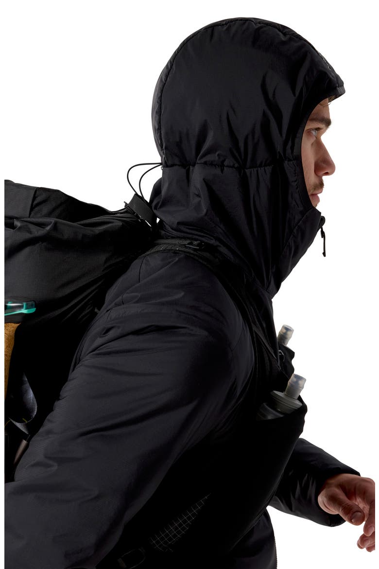 Atom Hoodie, Alternate, color, BLACK