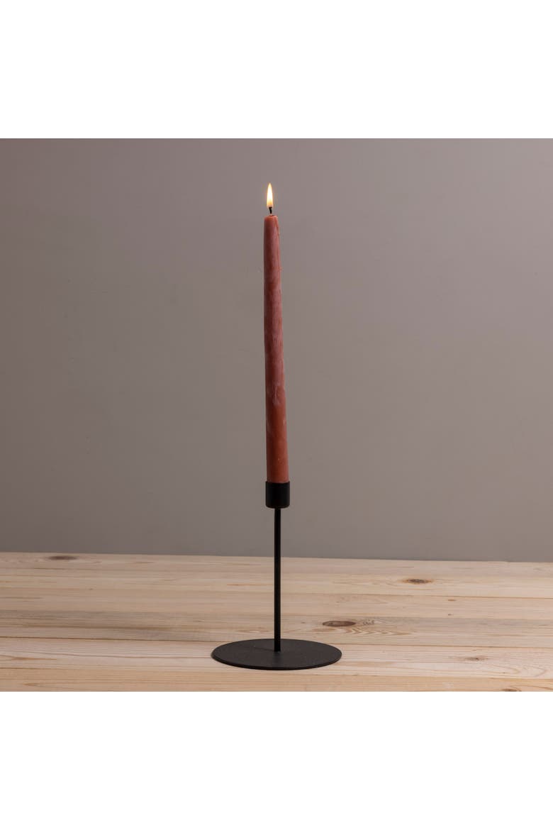 Kent Black Taper Candle Holder, Alternate, color, Tall