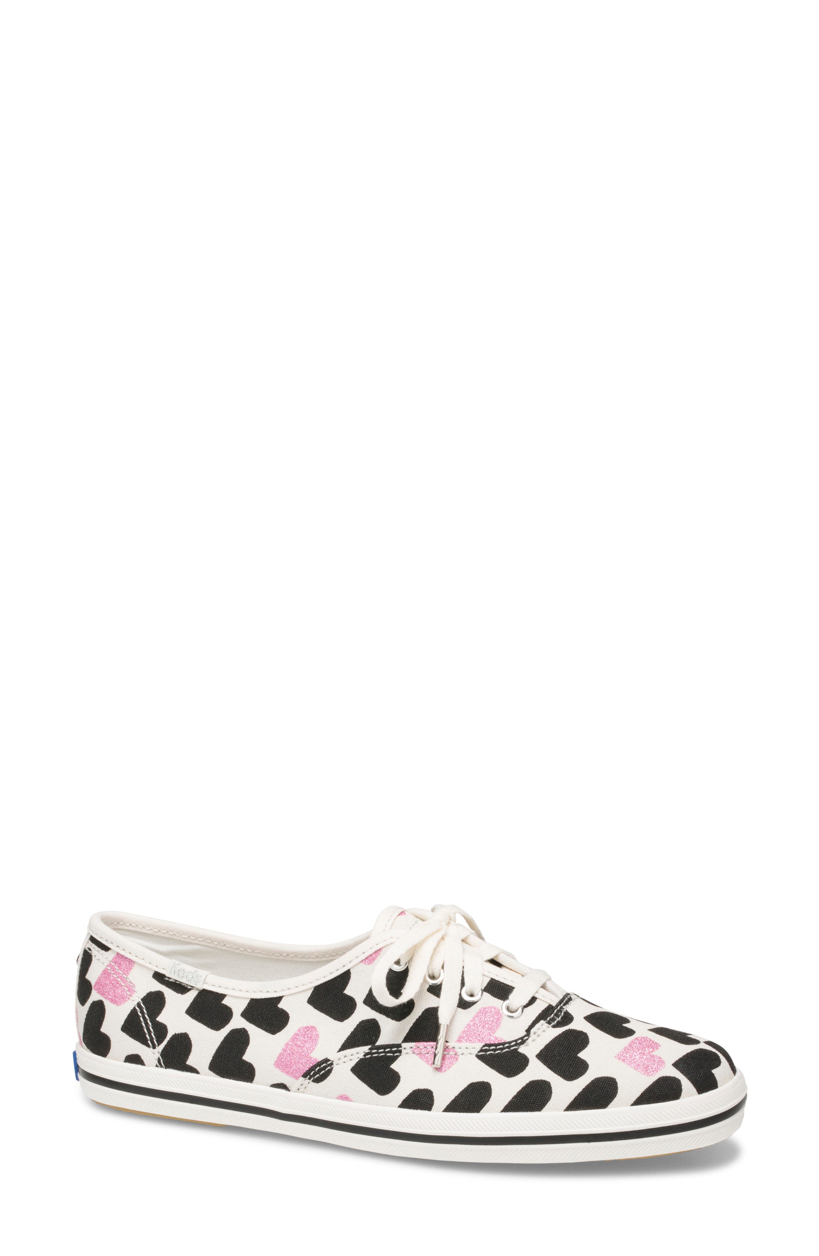 Keds<sup>®</sup> x kate spade new york Champion Hearts Sneaker, Main, color, 
