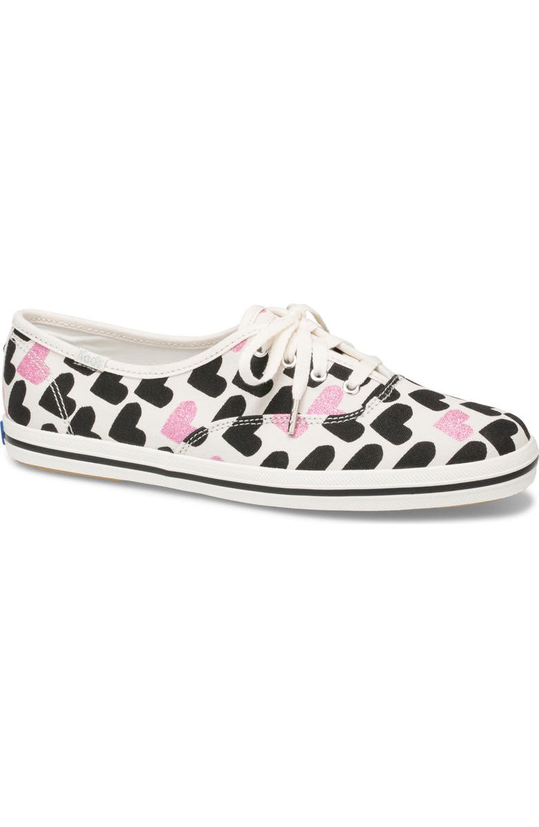 Keds<sup>®</sup> x kate spade new york Champion Hearts Sneaker, Main, color,