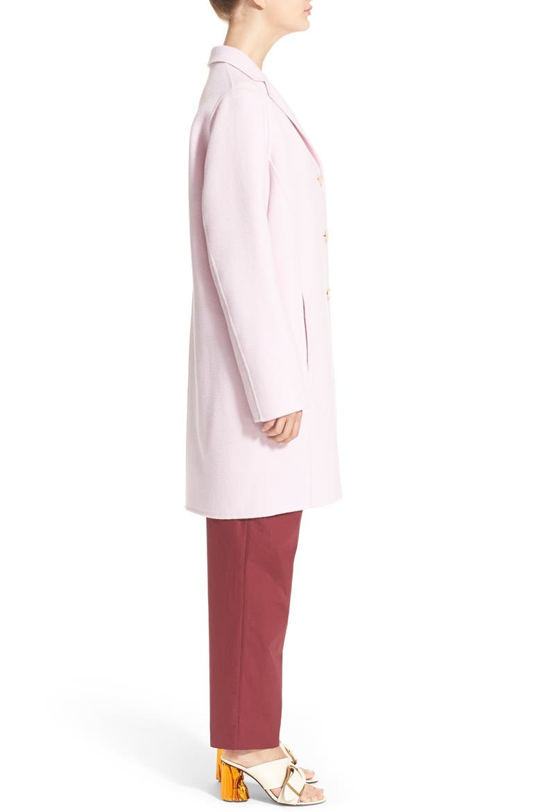 'Elsa' Double Wool Sweater, Alternate, color, PINK