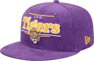 New Era Men's New Era Purple LSU Tigers Display 9FIFTY Snapback Hat