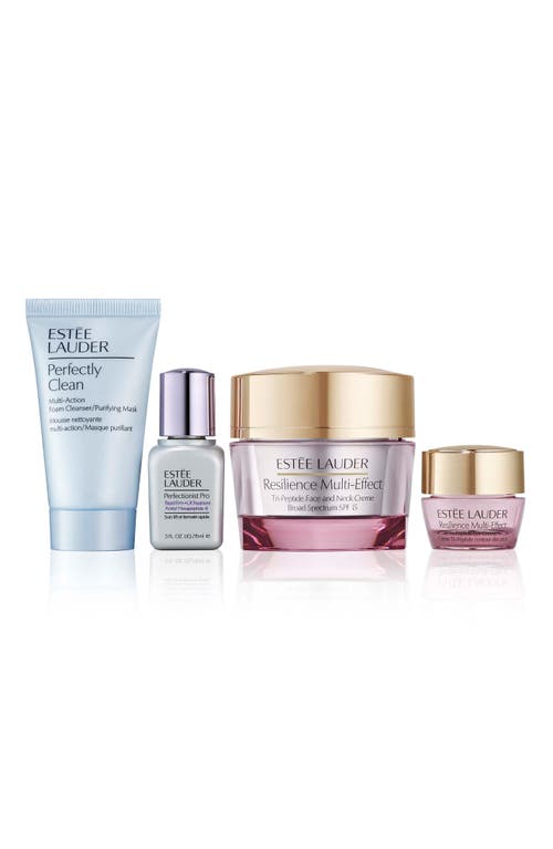Estée Lauder The Radiance Routine Set $194 Value In Transparent