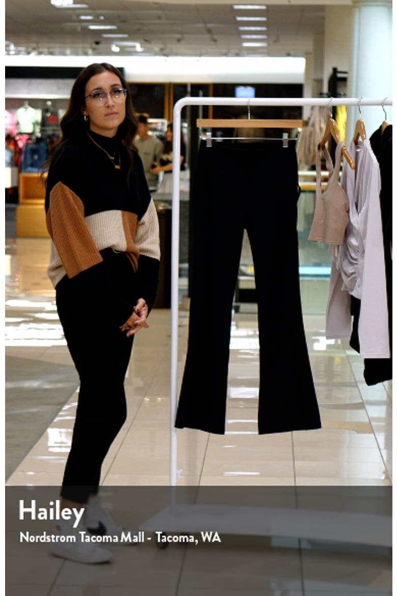 Live-In Rib Pocket Flare Pants video