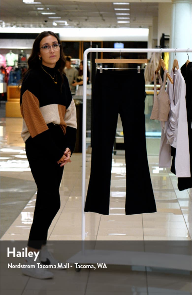 Live-In Rib Pocket Flare Pants, sales video thumbnail