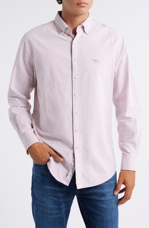 North Island Solid Button-Down Shirt