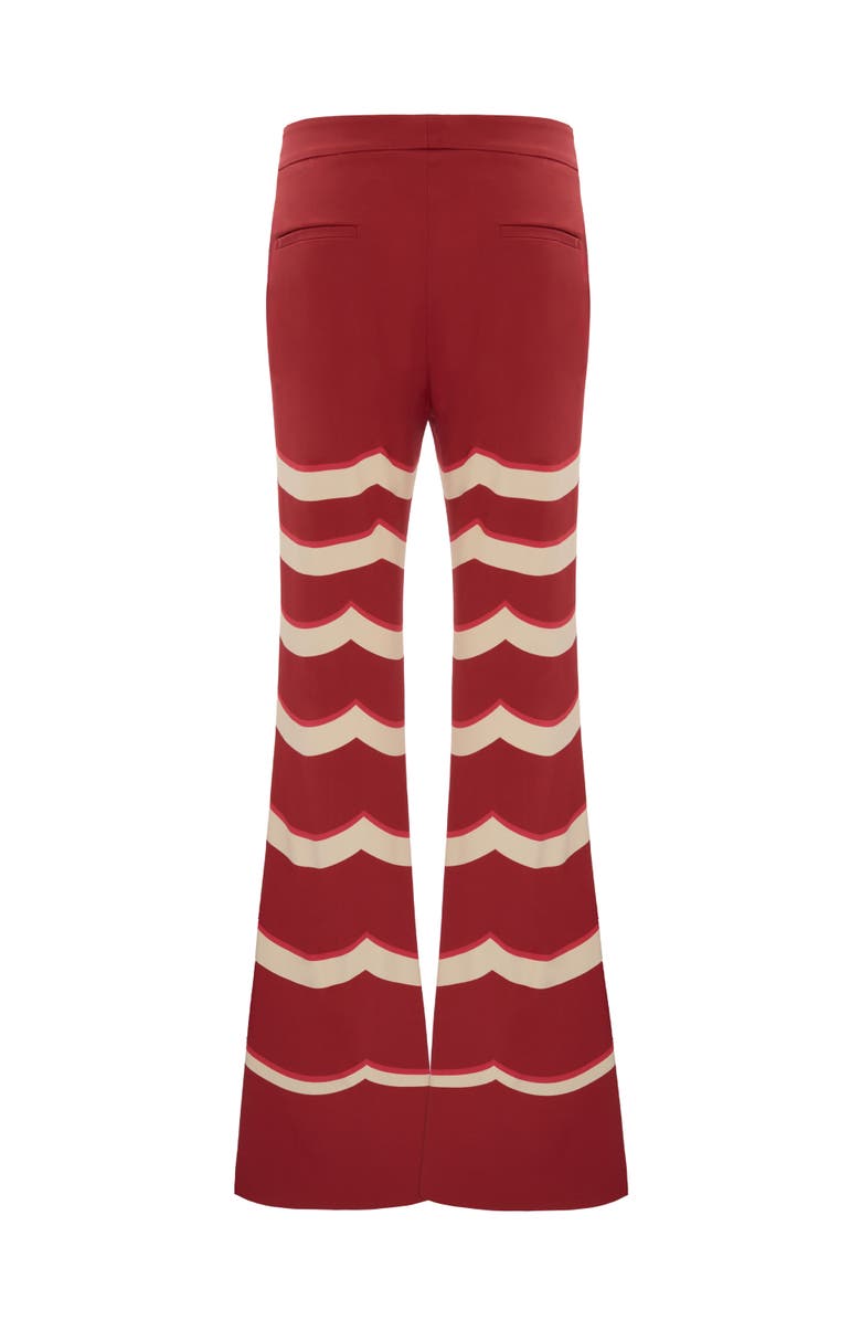 La DoubleJ Saturday Night Pants, Alternate, color, Fans Placée Red
