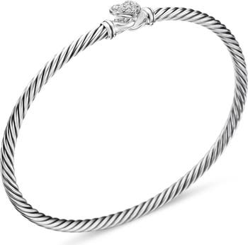 Cable Collectibles<sup>®</sup> Diamond Heart Bracelet