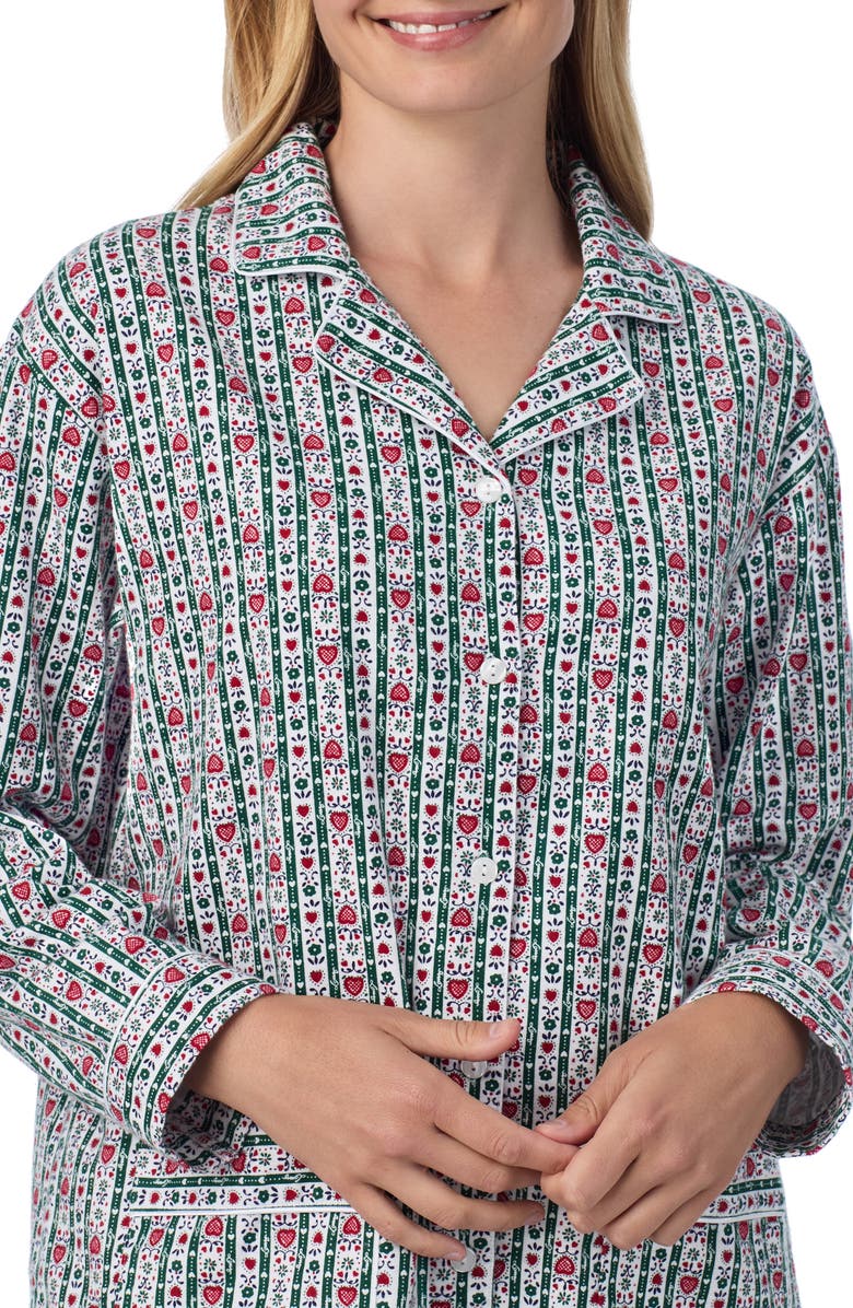 Lanz of Salzburg Pajamas, Alternate, color, Hunterpt