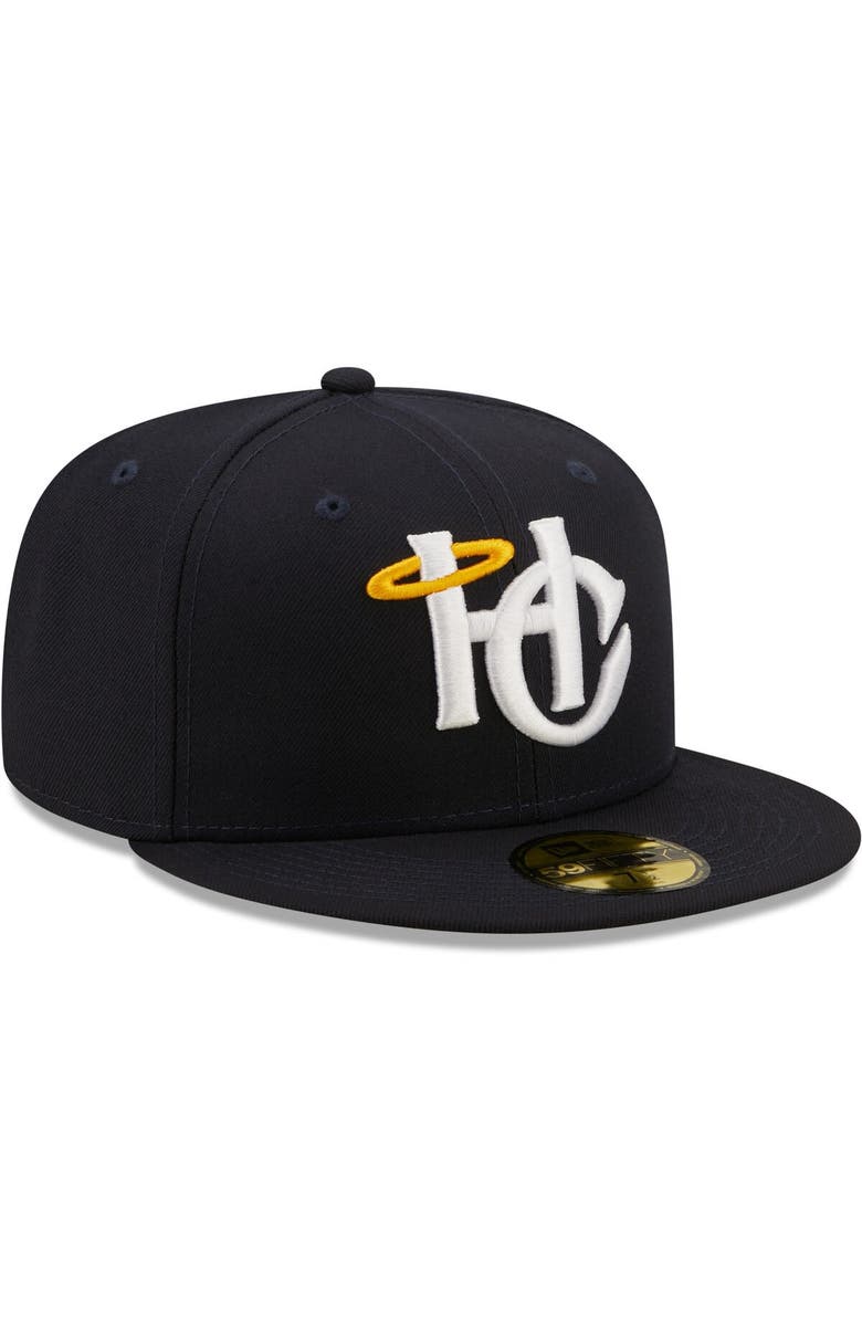 New Era Men's New Era Navy Charleston RiverDogs Authentic Collection 59FIFTY Fitted Hat, Alternate, color, Navy
