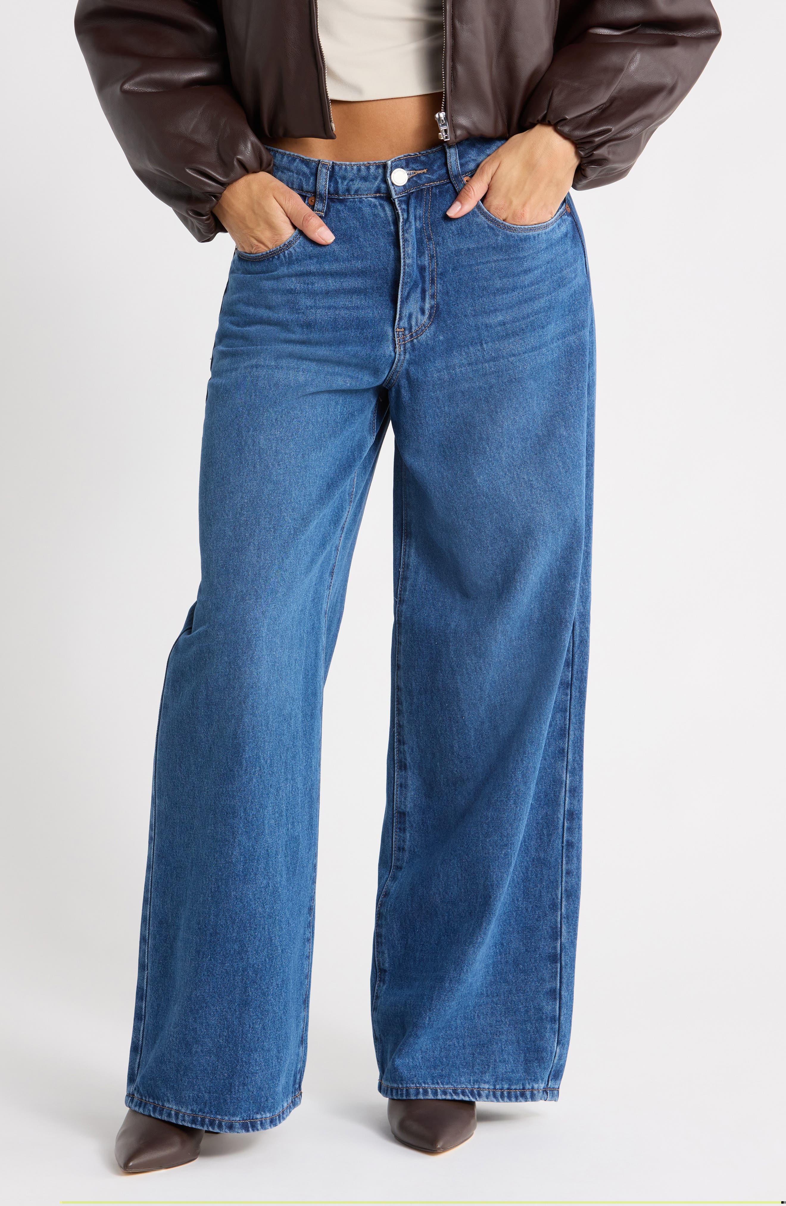 The Harrison Low Rise Baggy Wide Leg Jeans
