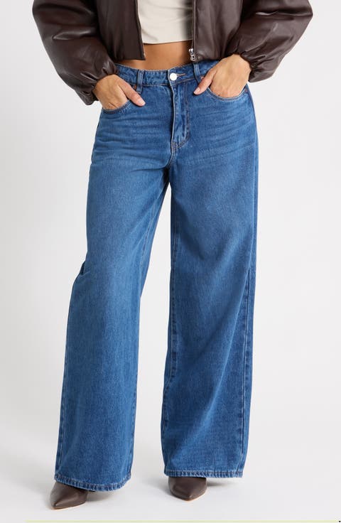 The Harrison Low Rise Baggy Wide Leg Jeans