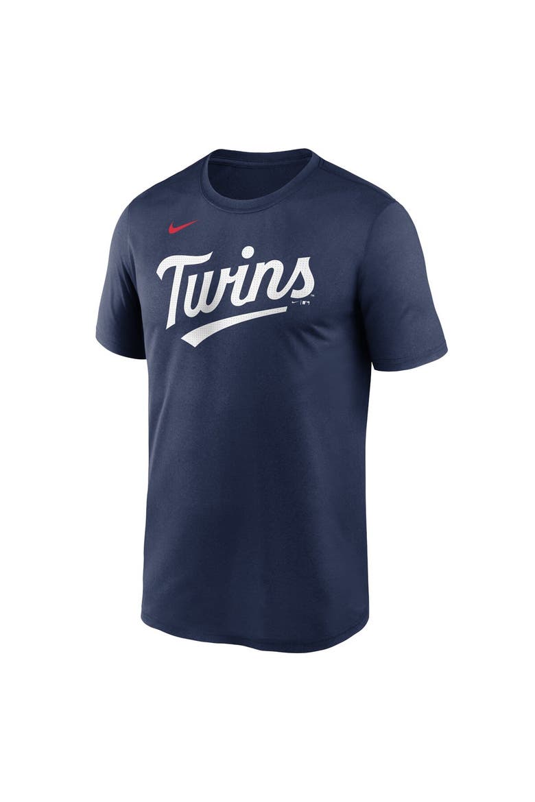 Men's Nike Navy Minnesota Twins Fuse Legend T-Shirt, Alternate, color, Navy