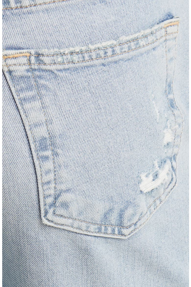 Ex-Boyfriend Raw Hem Jeans, Alternate, color, WINDSWEPT