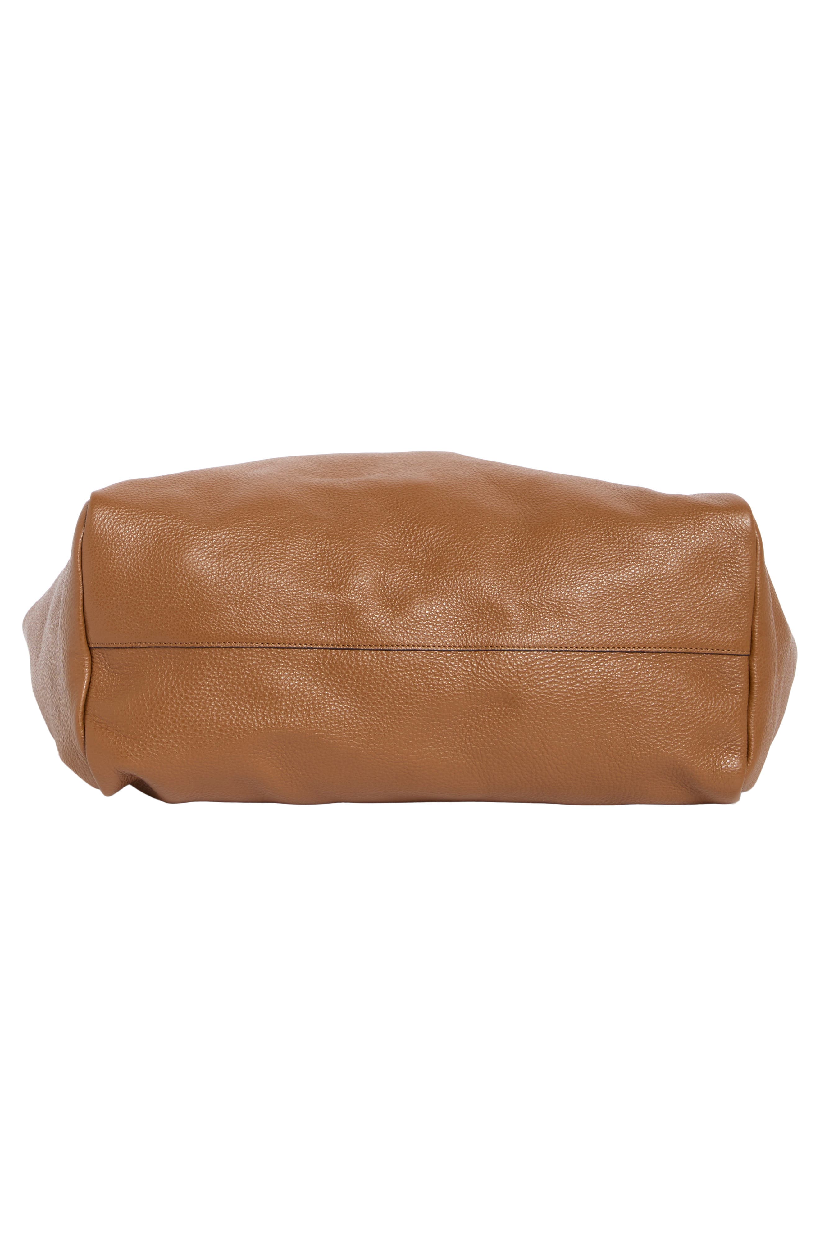 Izzy Leather Tote, Alternate, color, SEPIA BROWN