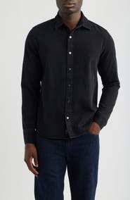 Mavi Jeans Cotton Twill Snap-Up Shirt