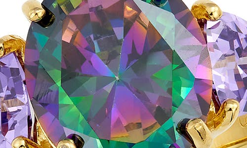 Savvy Cie Jewels Cubic Zirconia Ring In Multi