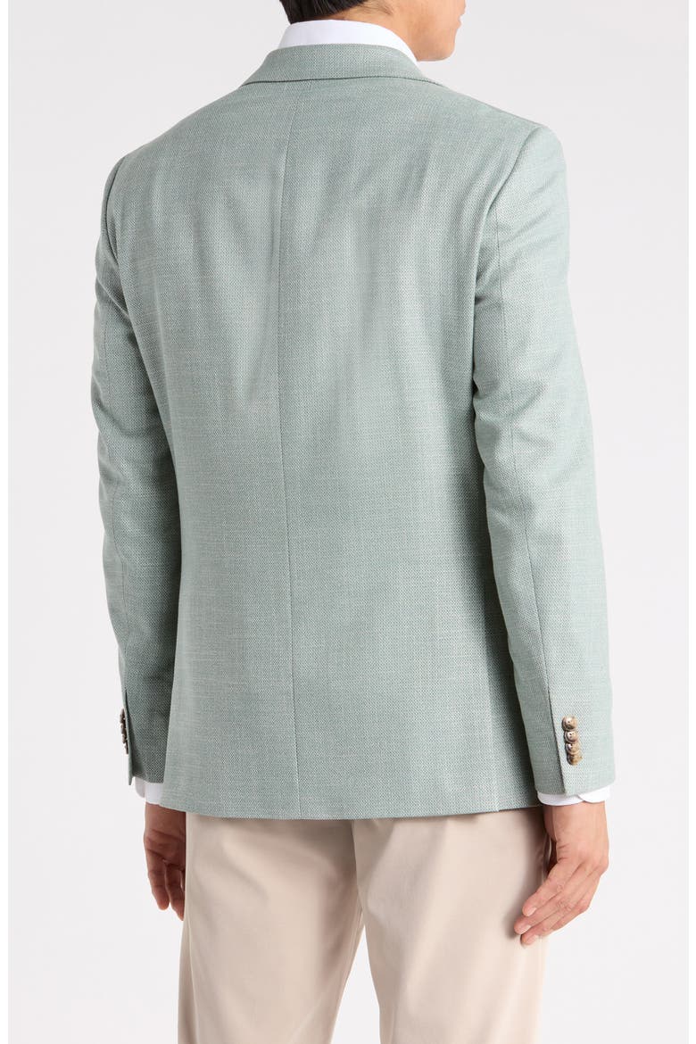 Two-Button Notch Lapel Sport Coat, Alternate, color, SAGE