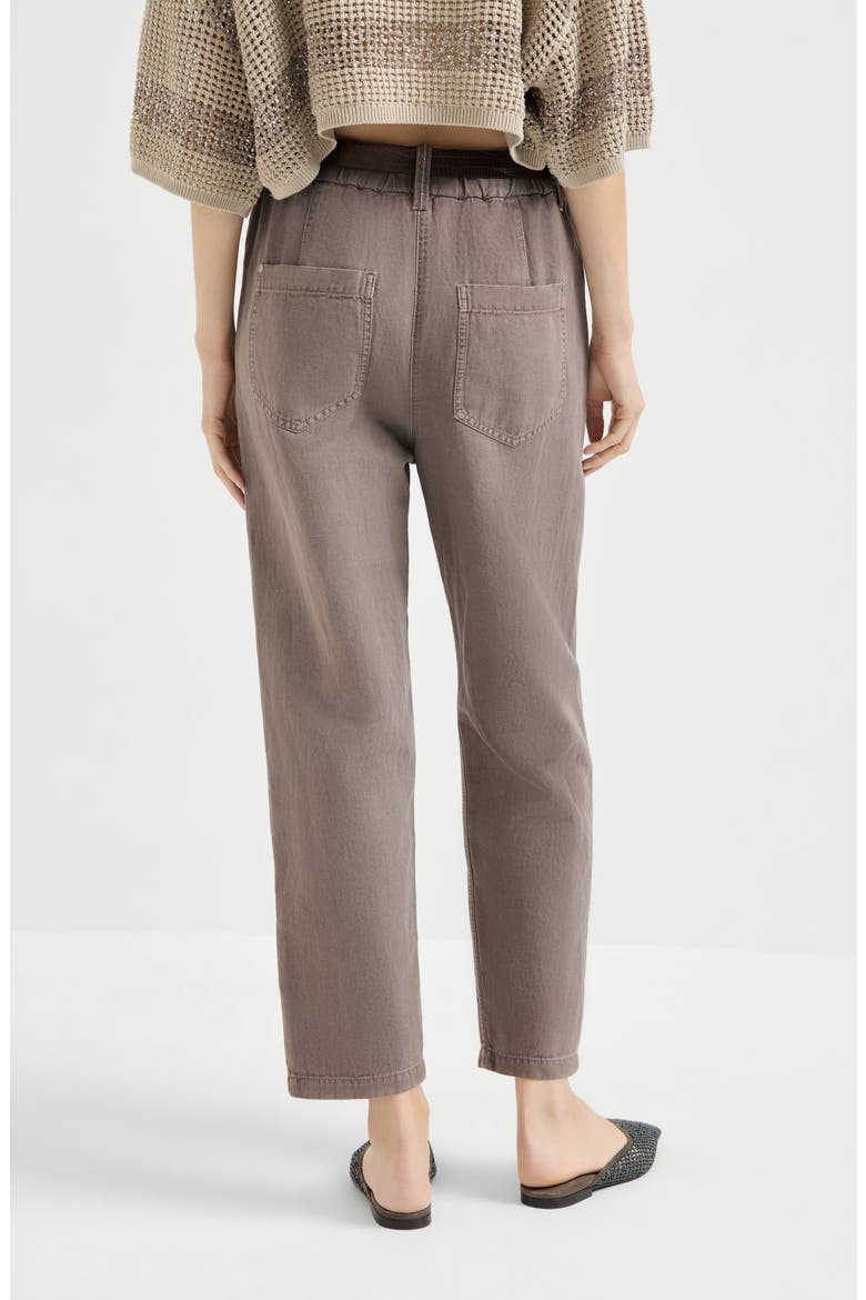 Five-pocket trousers, Alternate, color, Earth