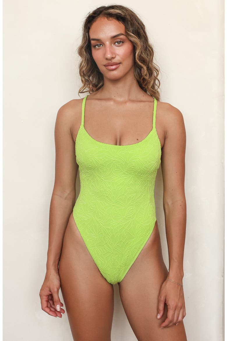 Crystal One Piece, Alternate, color, Green Glow