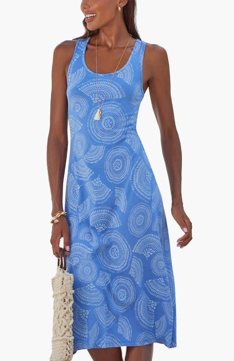 Women's Racerback Print Dress