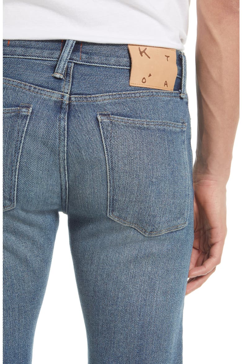 The Pen Slim 11.5-Ounce Air Stretch Selvedge Jeans, Alternate, color, JOEY