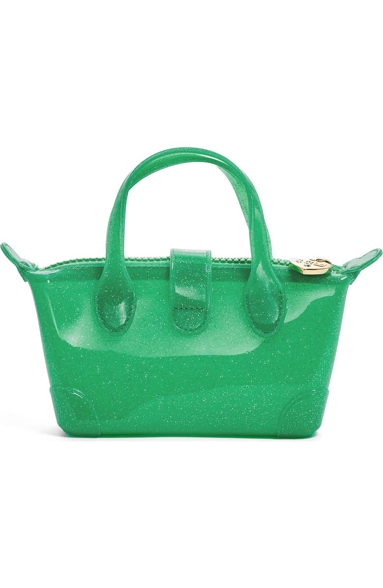 Stoney Clover Lane Jelly Pouchette Clear Crossbody Bag, Alternate, color, Avocado