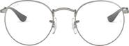 Ray-Ban Ray-Bay 47mm Round Optical Glasses