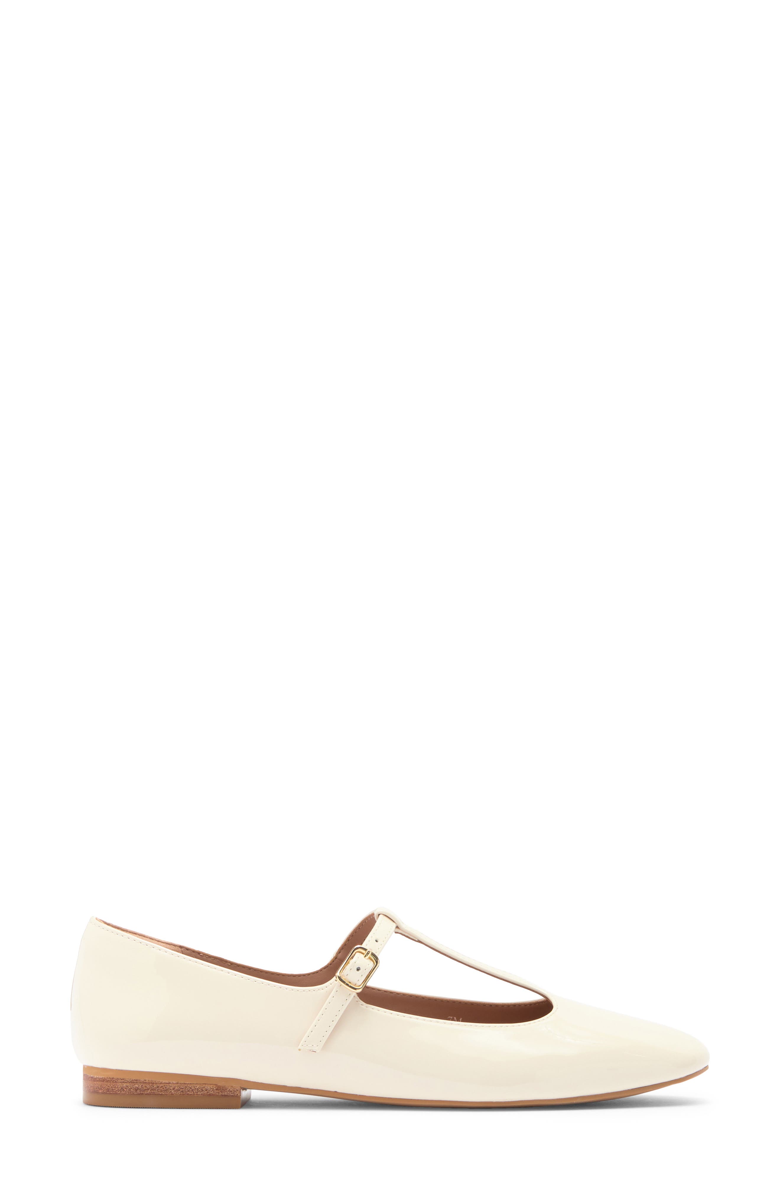 Linea Paolo Marla Mary Jane Flat, Alternate, color, Ivory