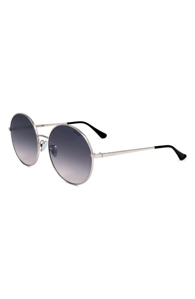 SUPER by RETROSUPERFUTURE<sup>®</sup> 51mm Round Sunglasses, Alternate, color, Silver