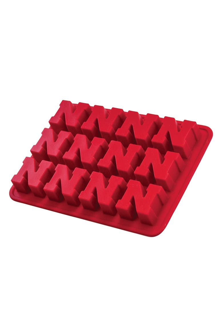 Nebraska Cornhuskers Ice Cube Tray, Alternate, color, Multicolor