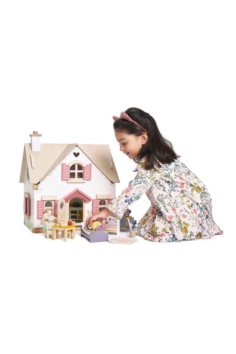 Cottontail Cottage Dollhouse, Alternate, color, WHITE