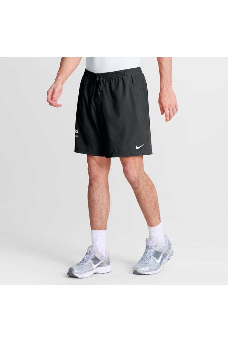 Men's Nike Black Las Vegas Raiders Form Dri-FIT Shorts, Alternate, color, Black