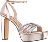 Nina Agitha Ankle Strap Platform Sandal