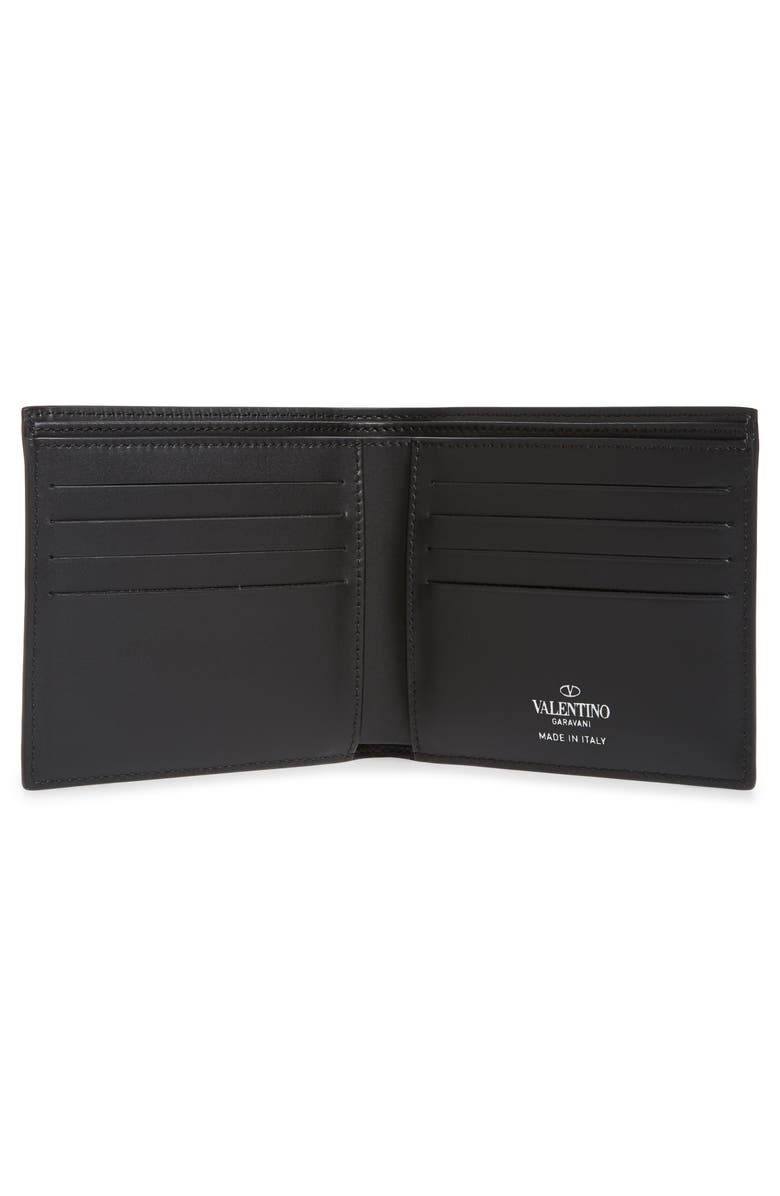 Valentino Garavani Valentino Logo Billfold Wallet, Alternate, color,