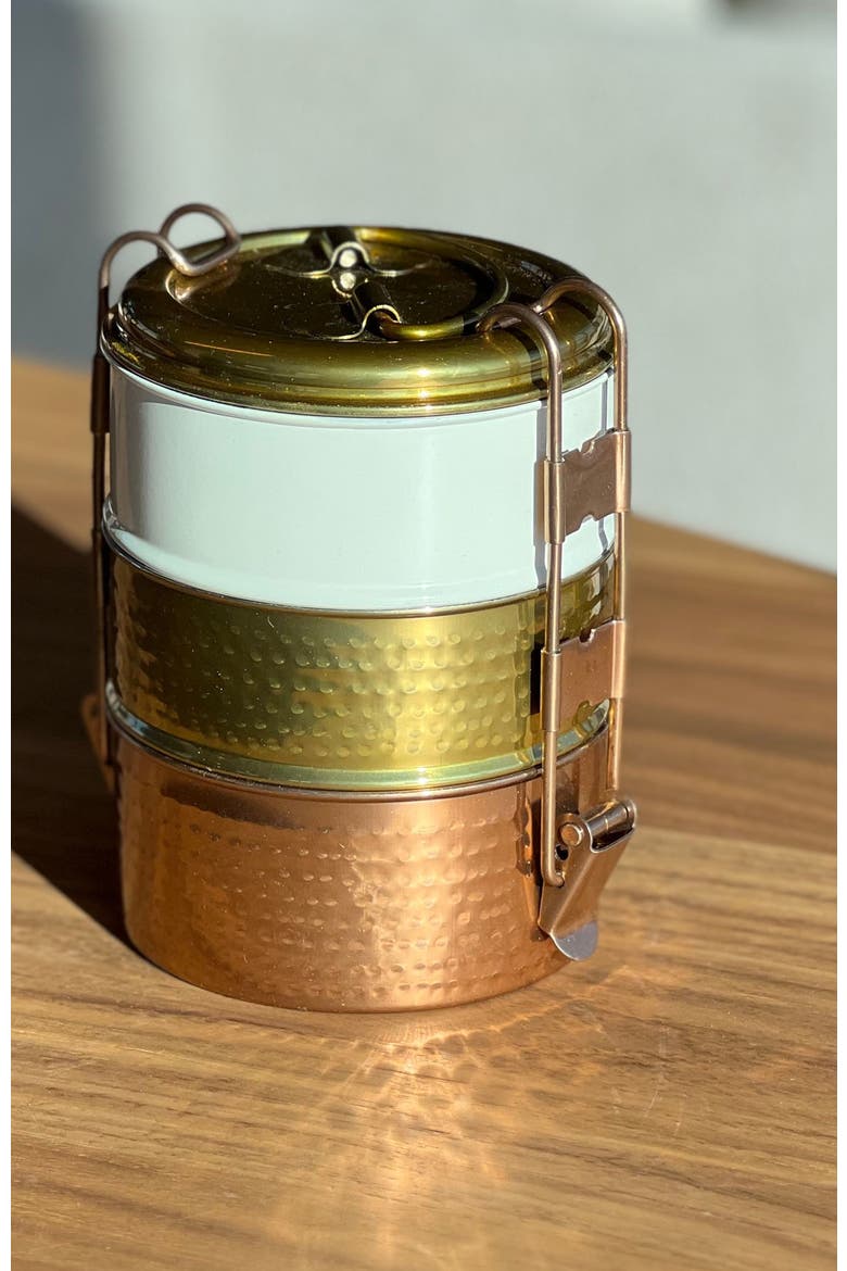 Tiffin Boxes - Small 3 layer, Alternate, color, None