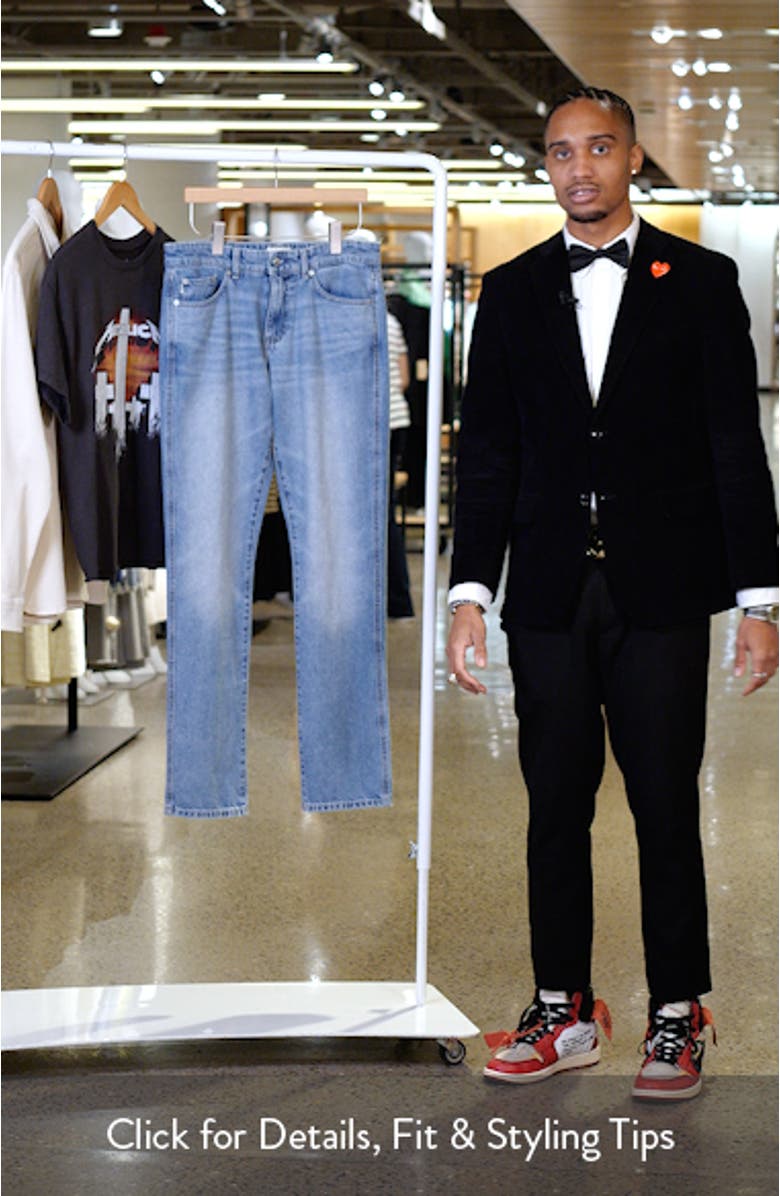 Russell Rigid Slim Straight Jeans, sales video thumbnail