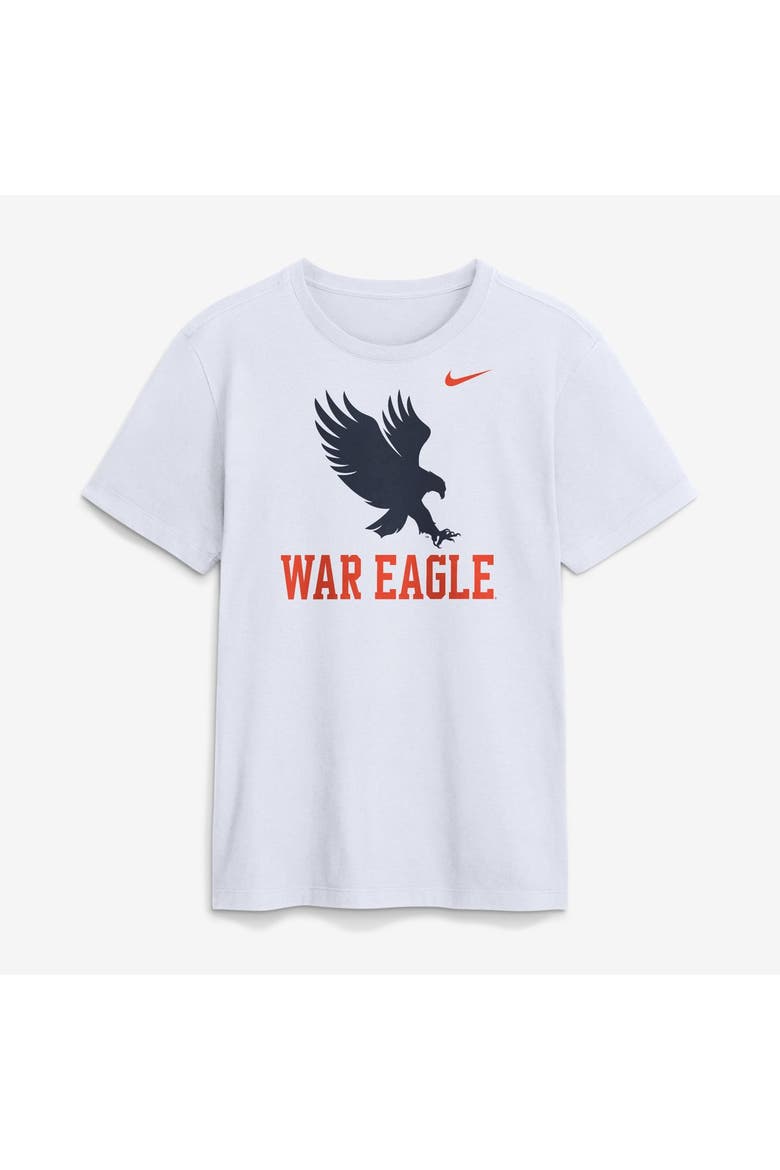 Men's Nike  White Auburn Tigers Primetime Logo Mantra T-Shirt, Main, color, White