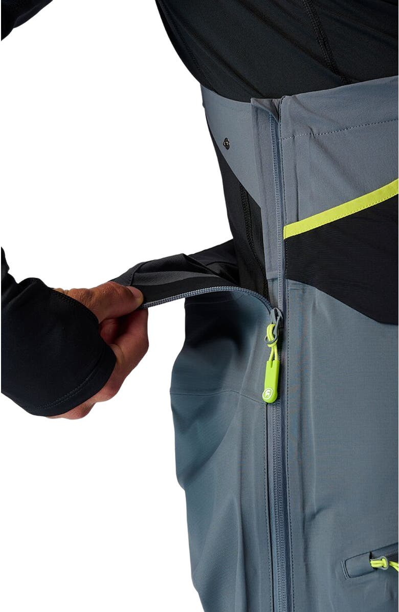 Backcountry GORE-TEX WINDSTOPPER Hybrid Touring Bib Pant - Men's, Alternate, color, Turbulence