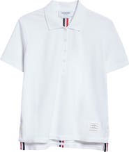 Thom Browne Stripe Piqué Polo