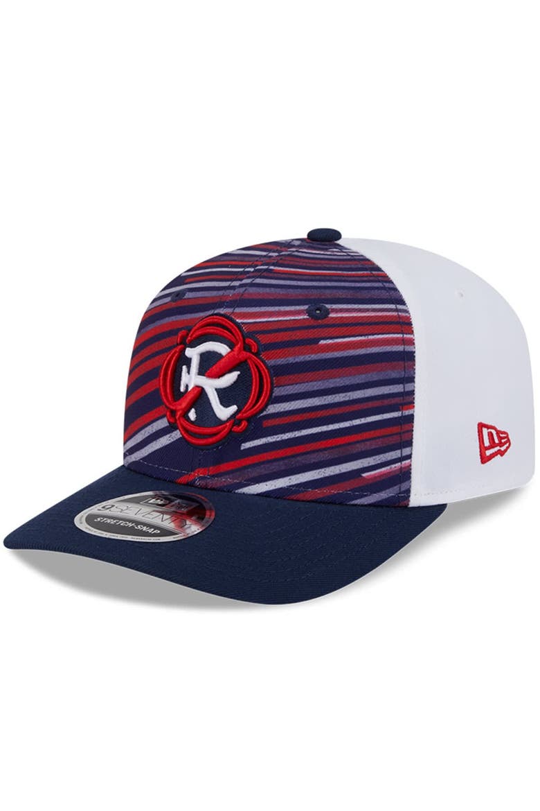 Men's New Era  Navy/White New England Revolution 2025 Third 9SEVENTY Stretch-Snap Hat, Main, color, Navy