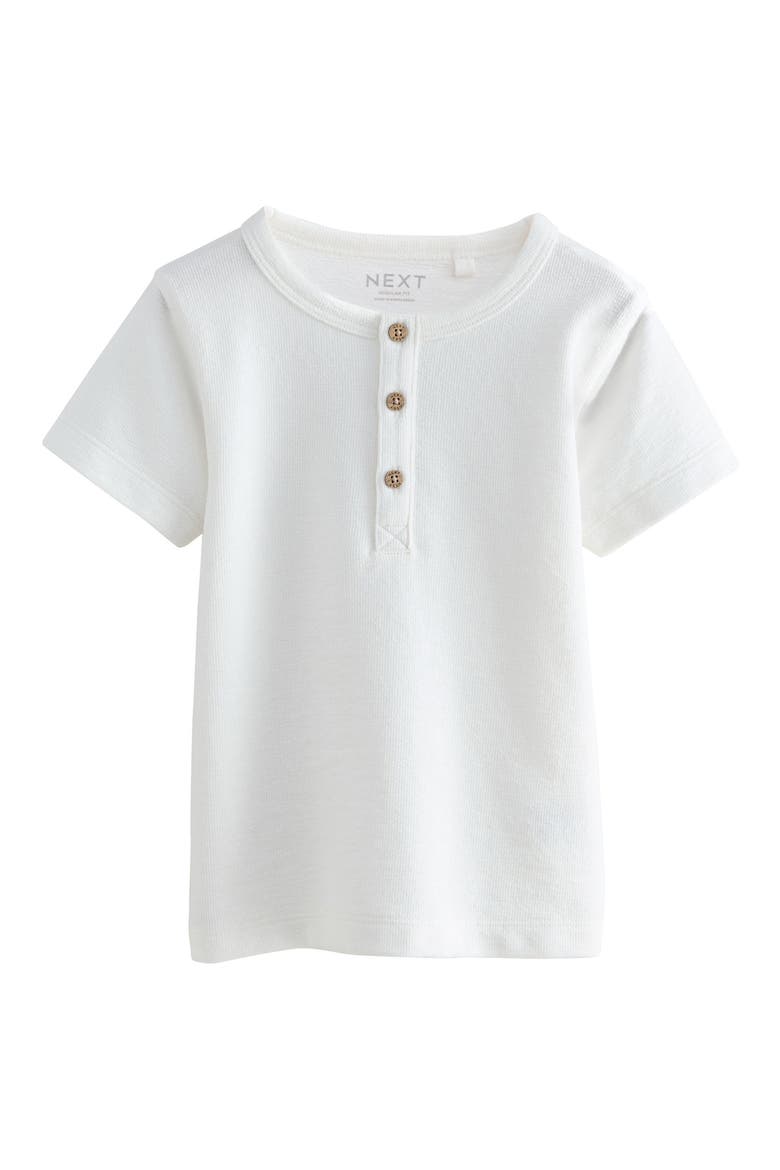 Kids' Assorted 3-Pack Textured Henley T-Shirts, Alternate, color, BLUE