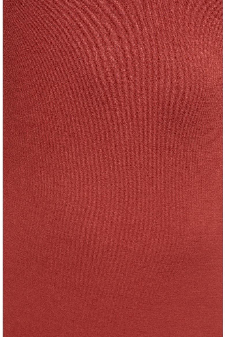 Ansel Tie Back Jersey Maxi Dress, Alternate, color, FADED ROSE