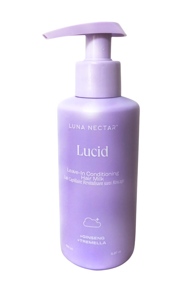 Luna Nectar Lucid Leave-In Conditioning Hair Milk, Main, color, White