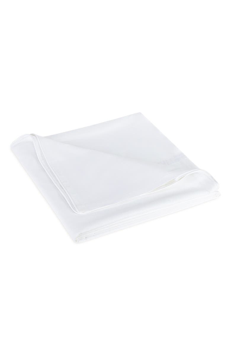 Matouk Louise Piqué Coverlet, Main, color, White