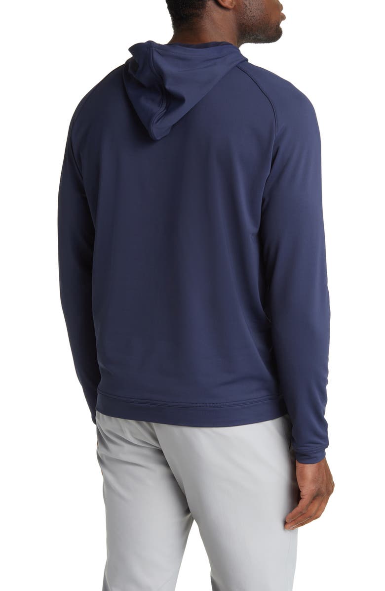 Peter Millar Pine Performance Hoodie, Alternate, color, Navy