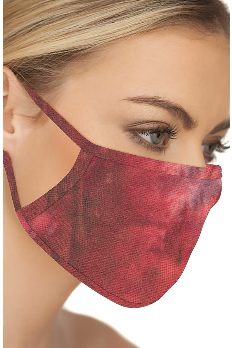 5-Pack Adult Face Masks, Main, color, BLK/ WHT/ BLU/ GRN/ RED