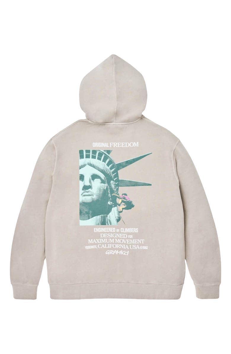 Gramicci Liberty Hooded Sweatshirt, Alternate, color, Pigment Oat
