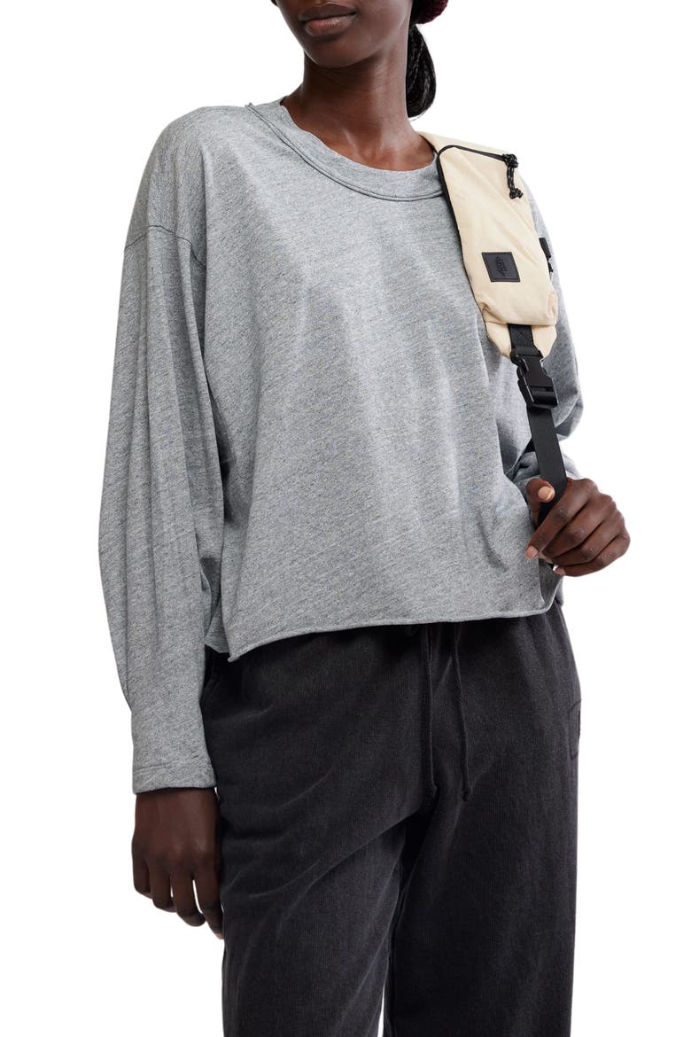 FP Movement Inspire Pullover, Main, color, HEATHER GREY