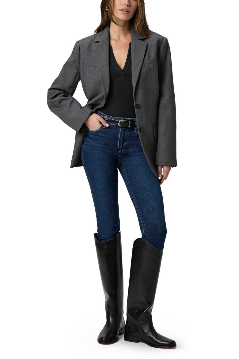 Hoxton High Waist Skinny Ankle Jeans, Alternate, color, BEES KNEES
